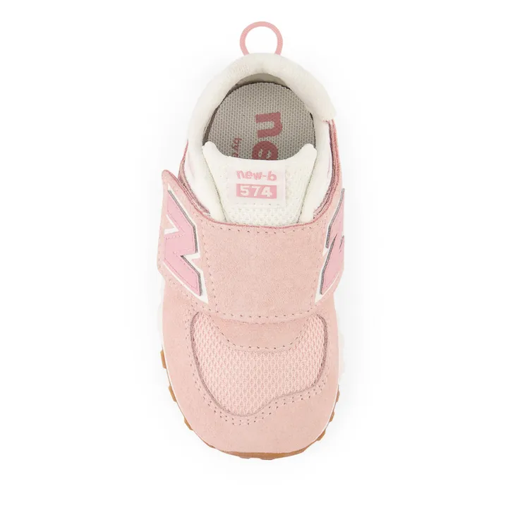 New Balance Baskets Scratchs 574 Baby Suede | Rose pâle