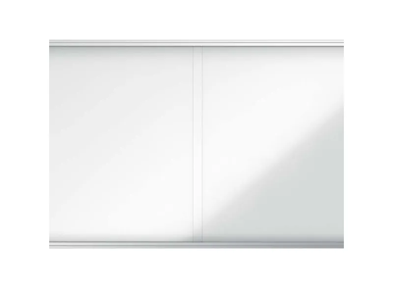 Nobo Premium Plus magnetisk låsbart opslagsskab med skydelåge 27xA4 Hvid