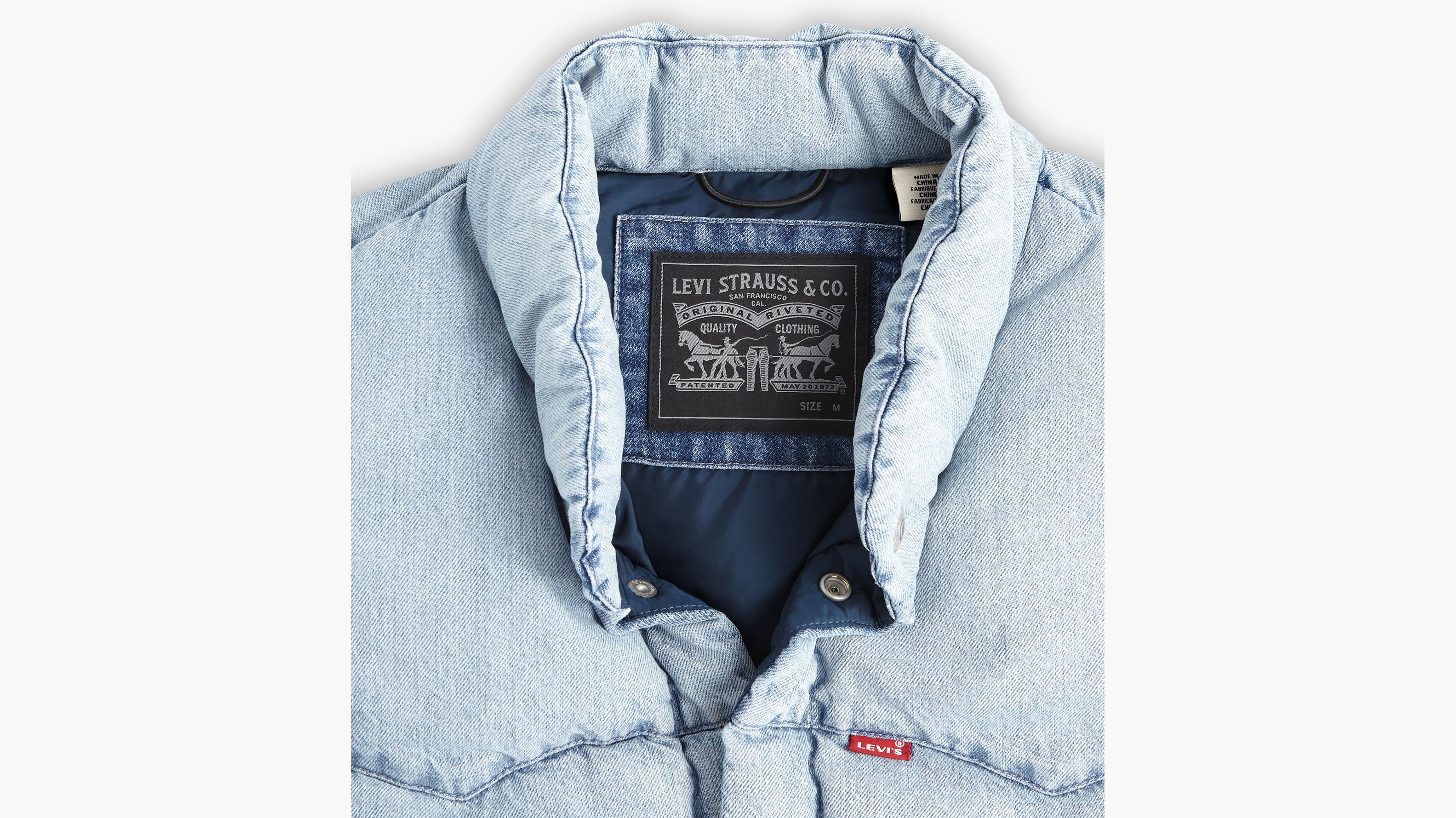 Doudoune sans manches Western Super - Marion - Bleu
