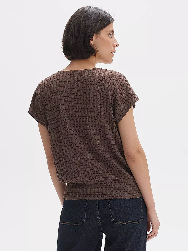 OPUS T-Shirt SIMURALI braun