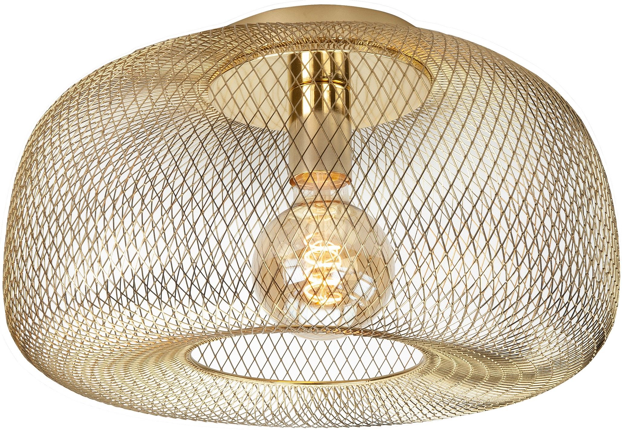 Plafondlamp Goud Honey ⌀40  x H22 cm
