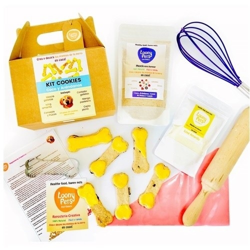 Kit de confeitaria Loonypets para cães, biscoitos para cachorros