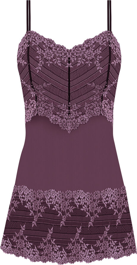 Wacoal EMBRACE LACE CHEMISE Italian plum/valerian