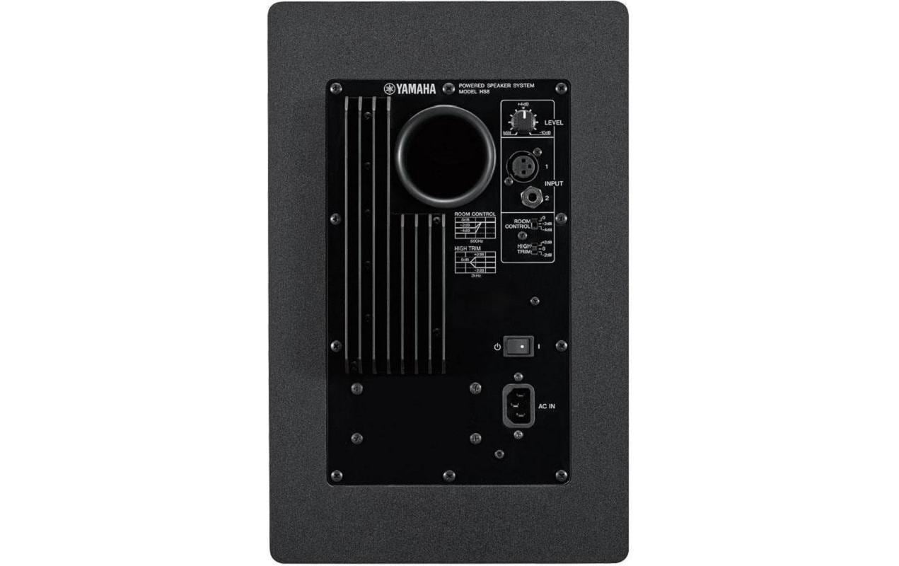Studiomonitore HS8 Kit 1 Schwarz<br>Aktive Nahfeldmonitore mit Iso-Pads und Kabel