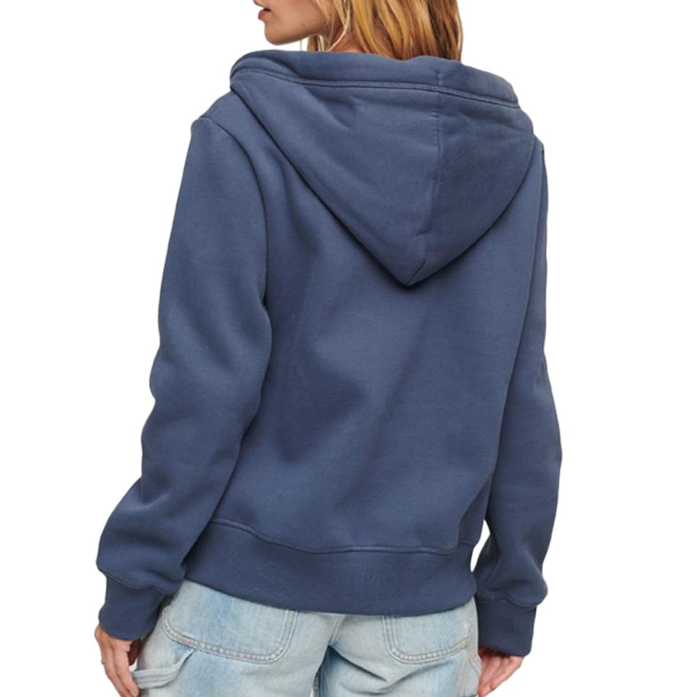 Superdry Sweat Zippé Marine Femme Superdry W2012047A