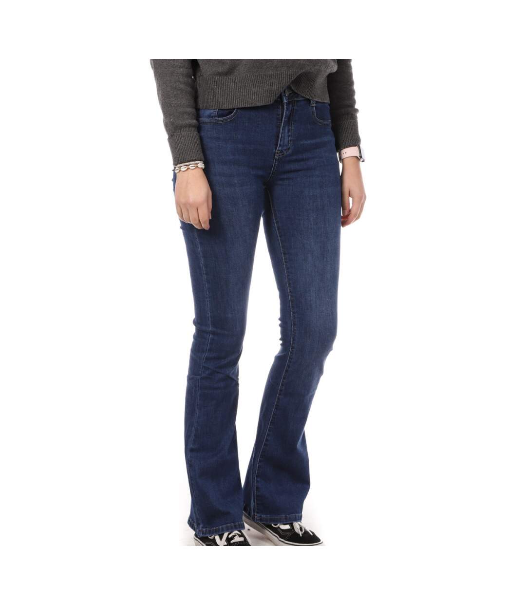 Jean Bleu Femme My Tina's Evase