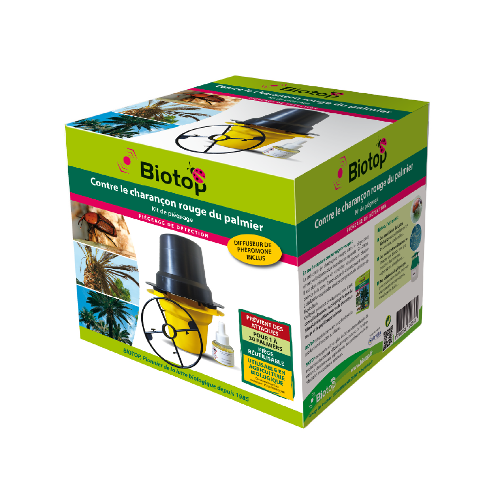 Kit de piégeage biotop: charançon rouge du palmier