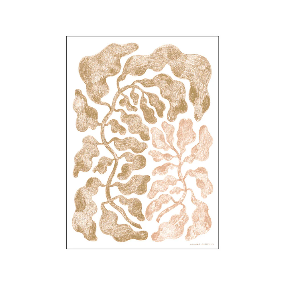 Poster & Frame  The Two plakat, beige - 30x40 cm