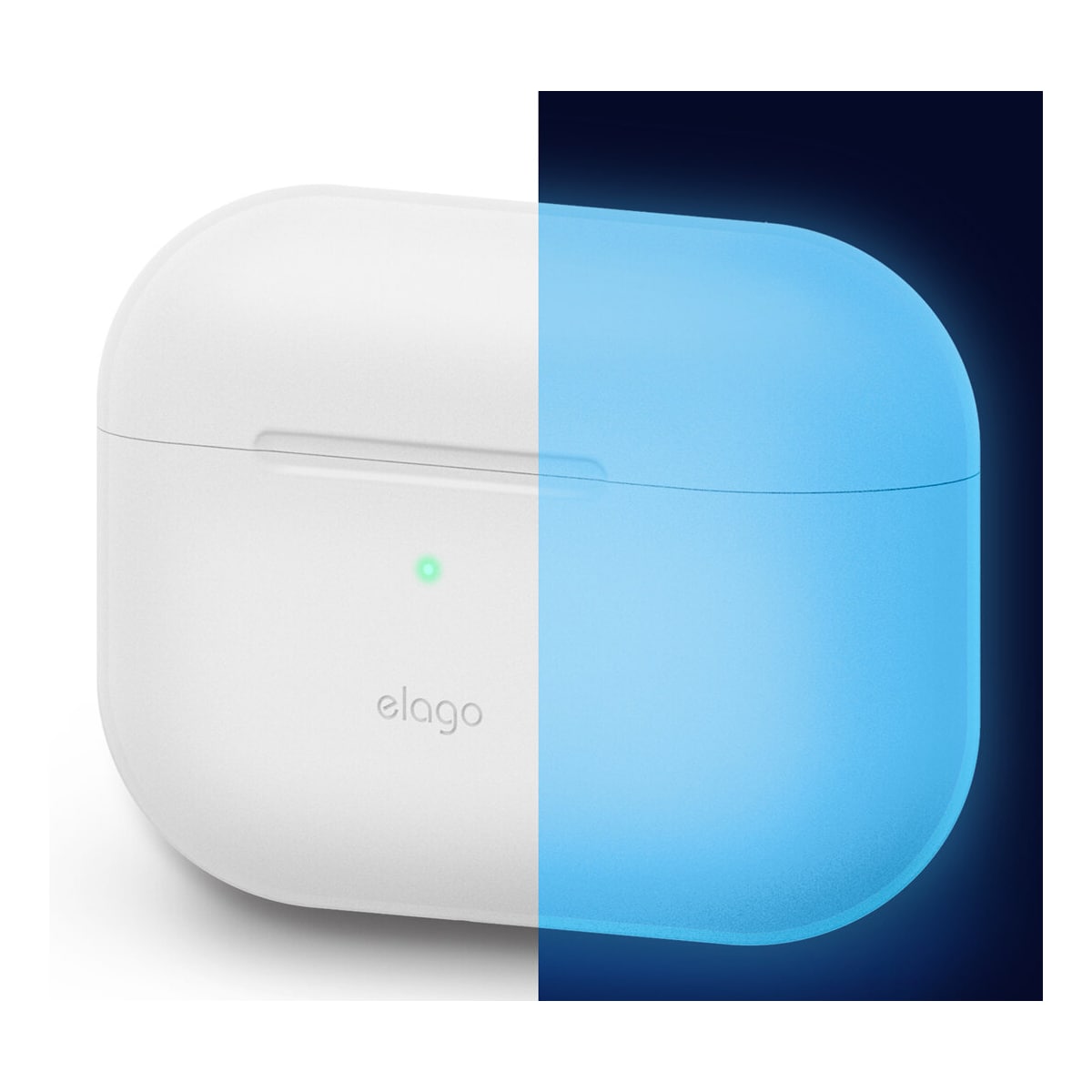 Elago AirPods Pro silikonetui (nightglow blue)