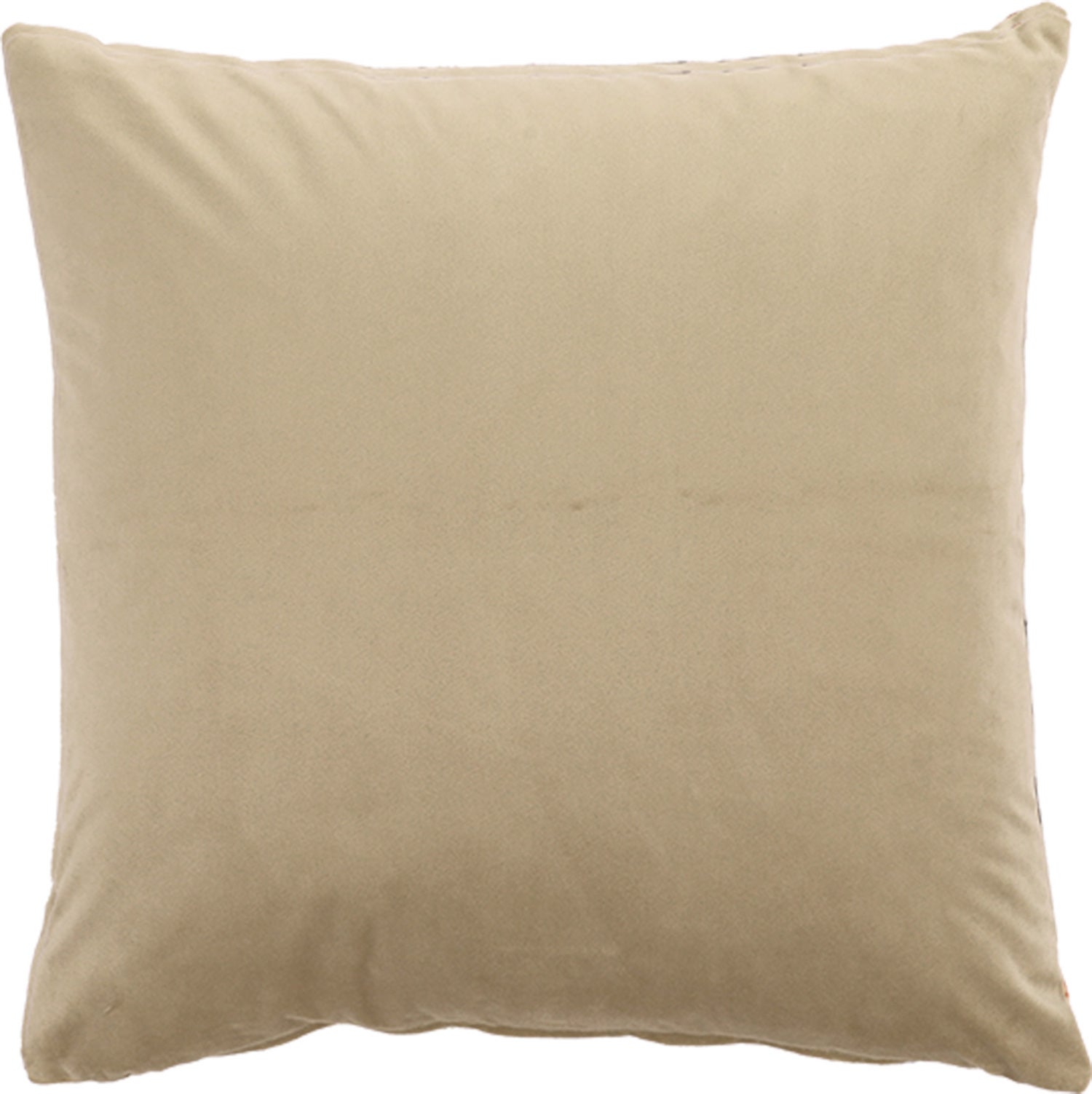Intratuin Kate sierkussen bladeren beige 45 x 45 cm