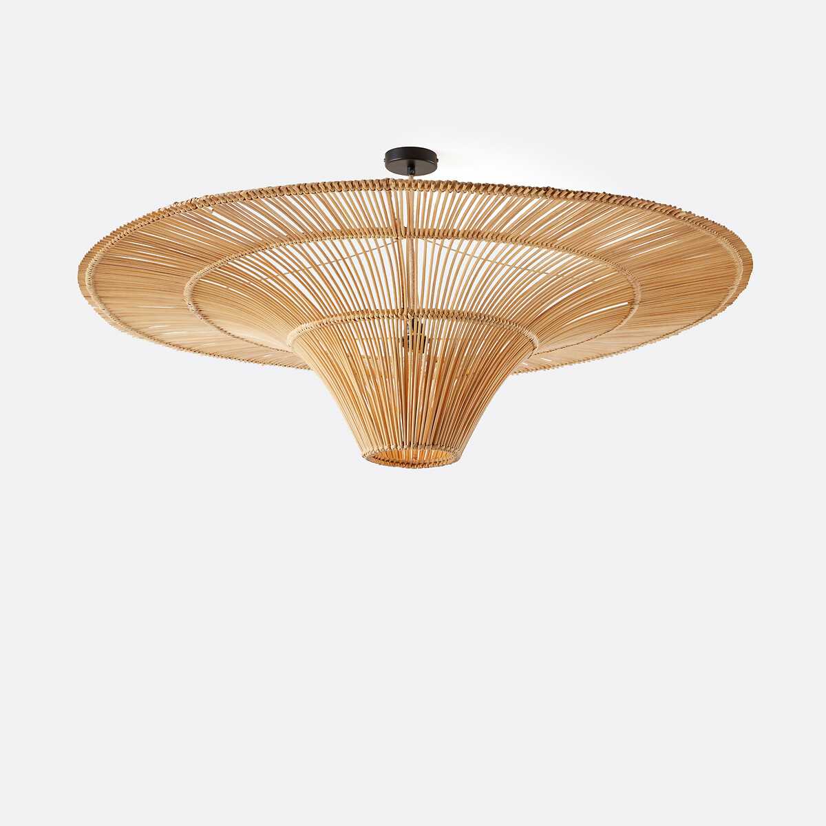 LA REDOUTE INTERIEURS<br>Luminária pendente em rattan Ø120 cm, Junita