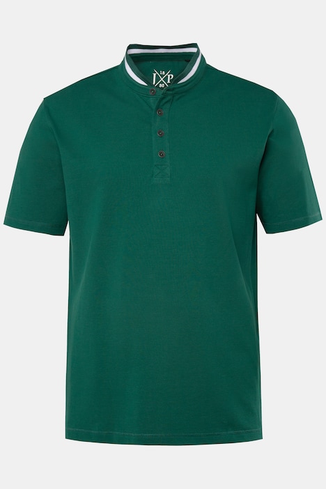 T-Shirt, Tracht, Halbarm, Piqué, Collegekragen, bis 8 XL