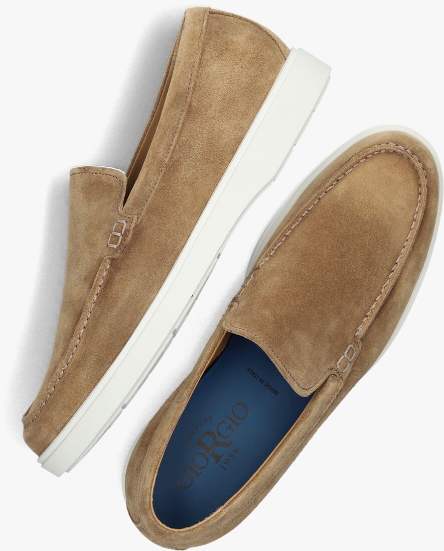 GIORGIO cognac giorgio loafers 28785