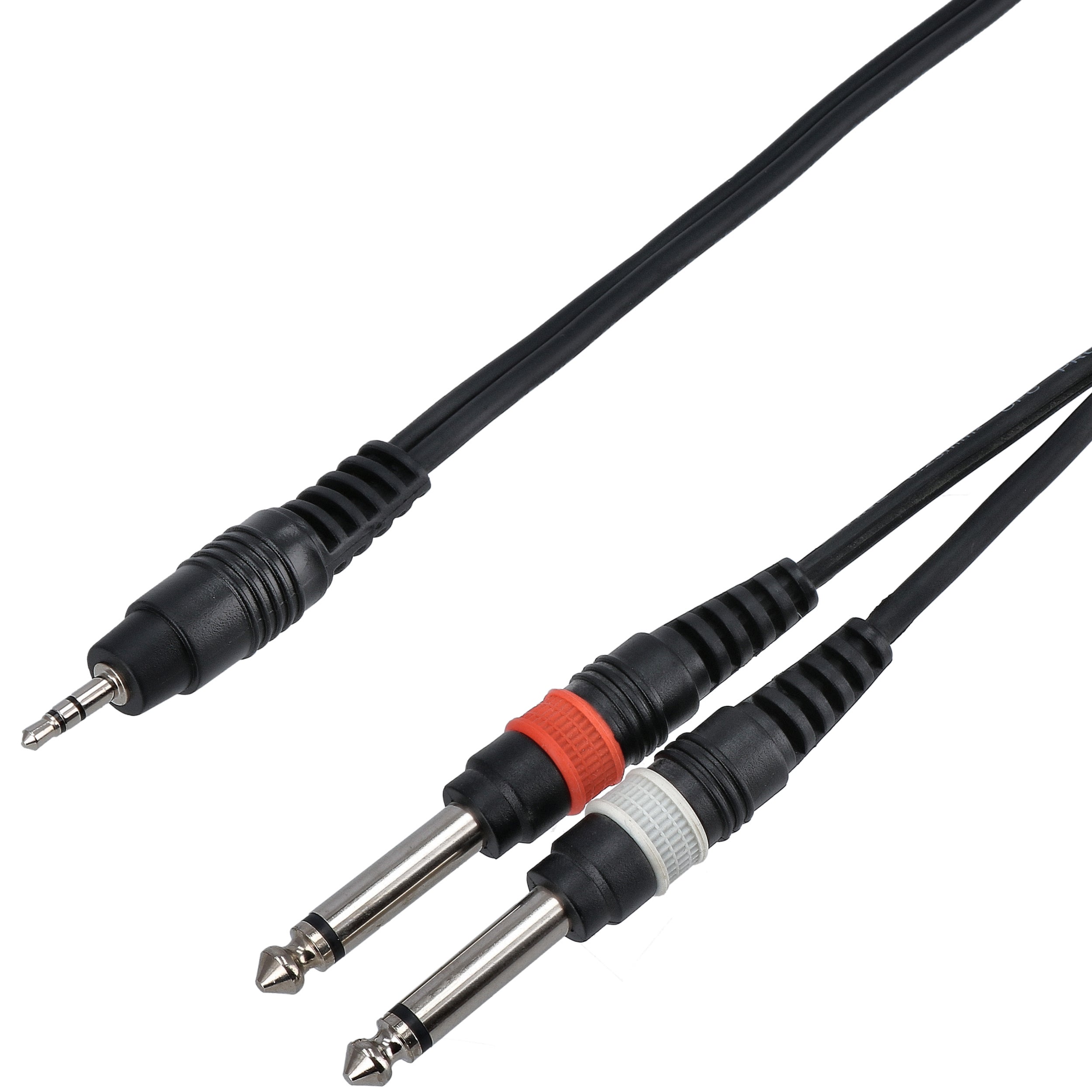 Devine VA5015 jack 3.5mm stereo-2x jack male 1.5m verloopkabel