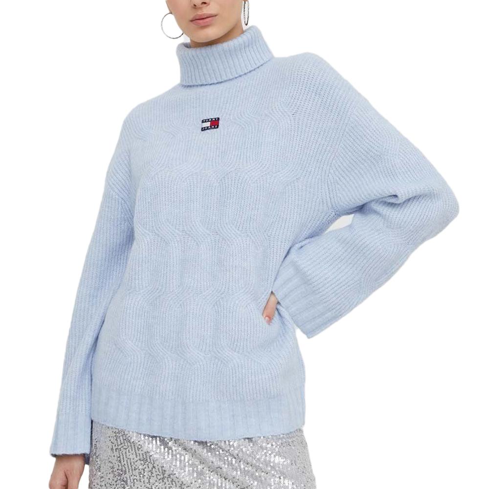 Tommy Hilfiger Pull Bleu Femme Tommy Hilfiger DW0DW17494