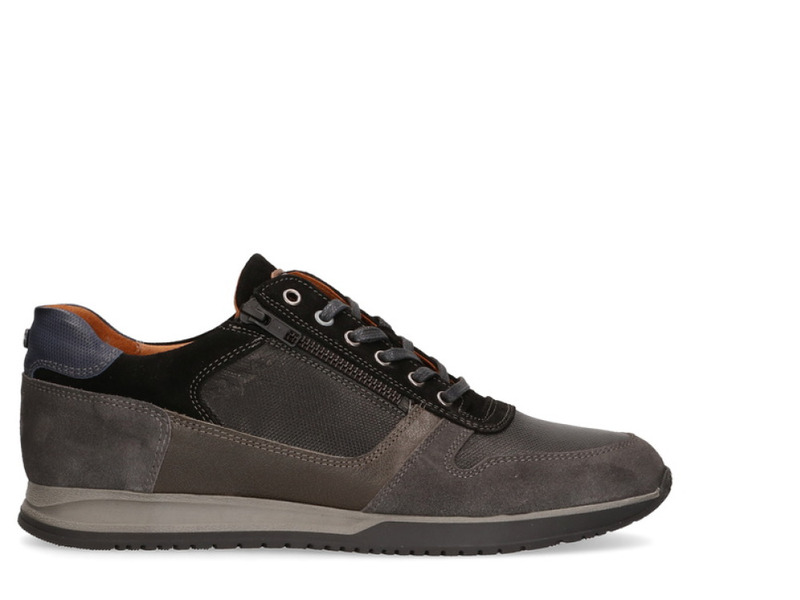 Australian Footwear Browning Leather Zwart grijs