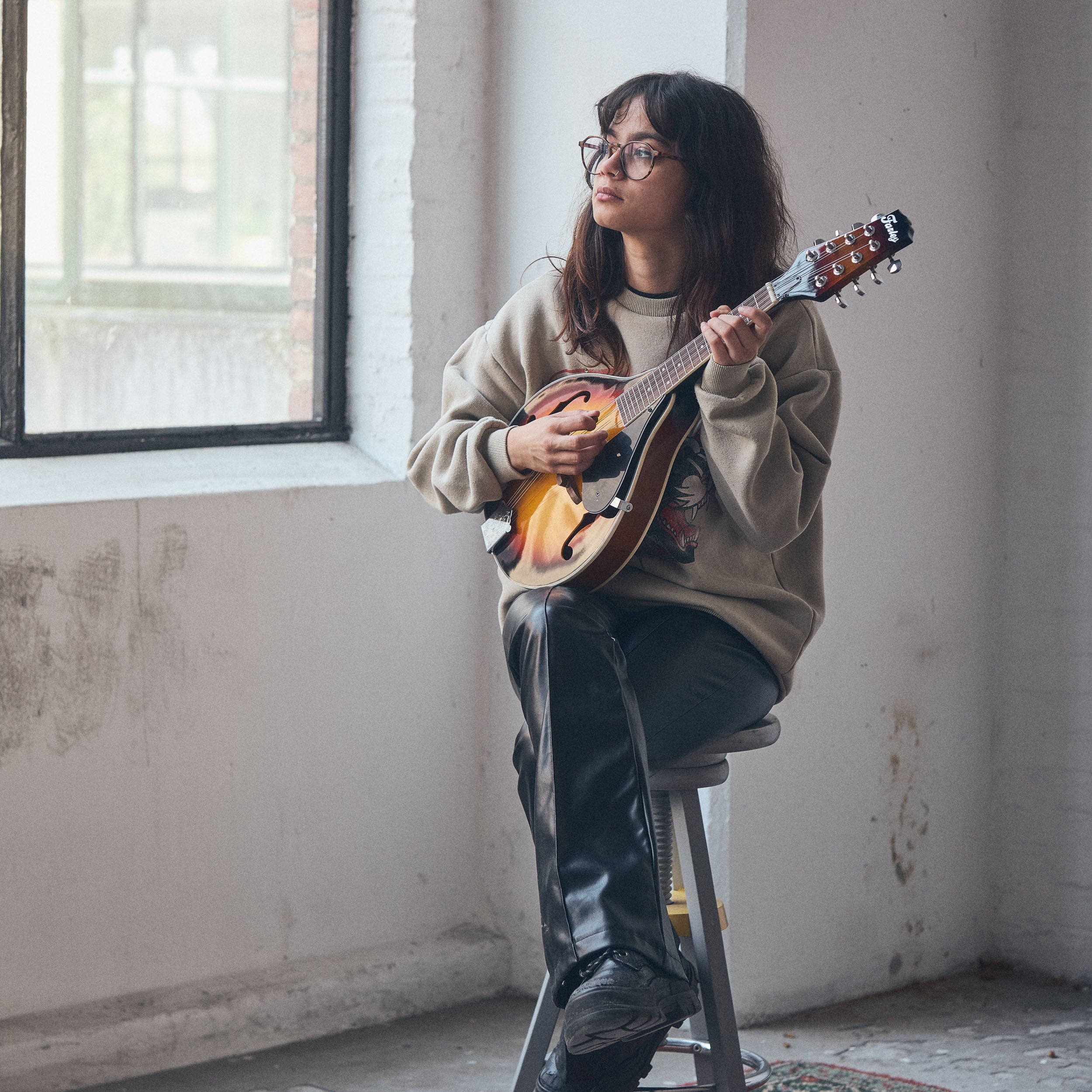 Fazley FMA421SB Sunburst A-stijl mandoline