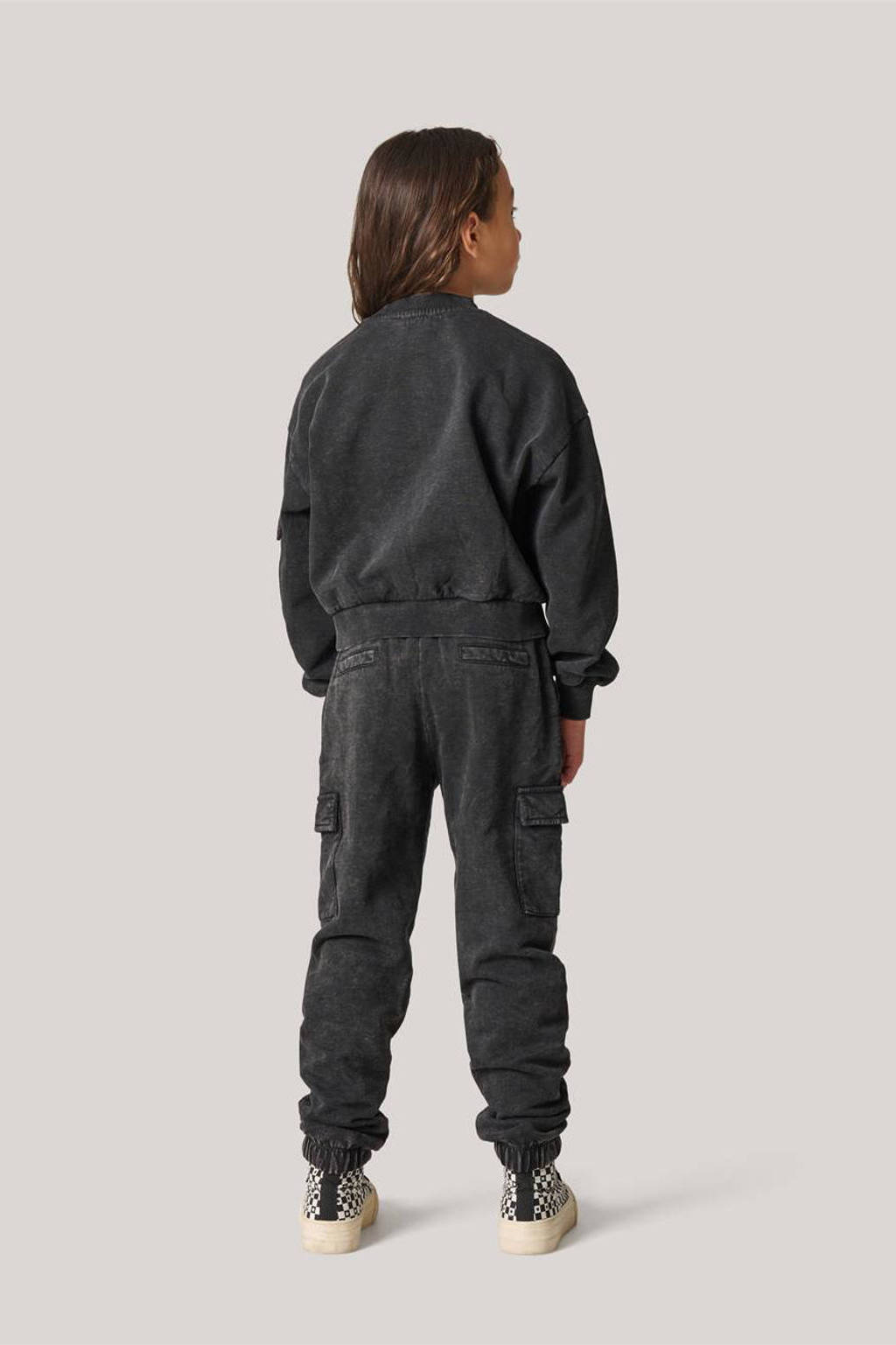Shoeby loose fit jog denim antraciet