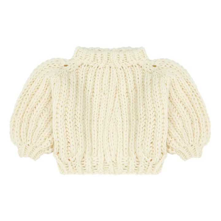 Silmu Knitting Pull Mérinos Aava | Ecru