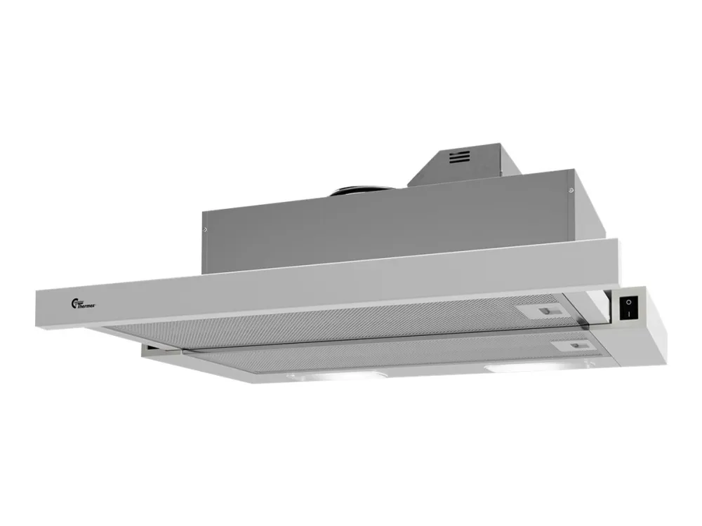 Emhætte Gemini III Emhætte til centralventilation 60 cm. - Hvid