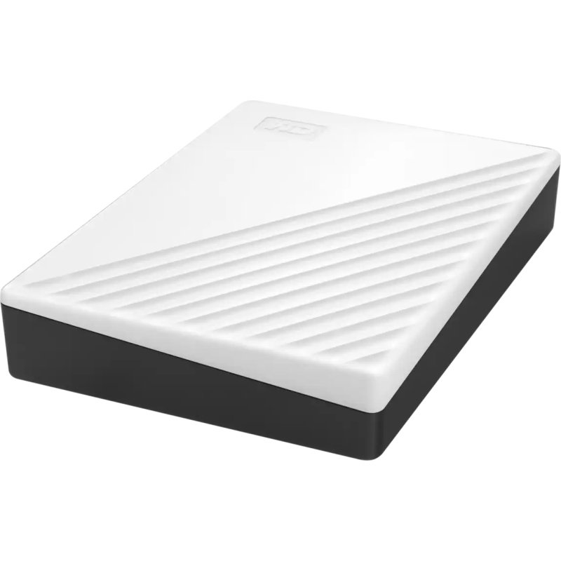 Disque dur externe Wd My Passport 6TB white - Portable Hard Drive with password protection and auto backup software