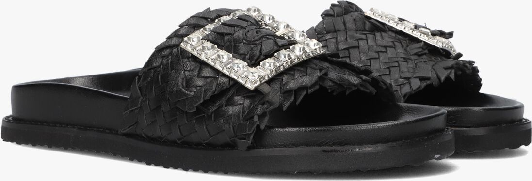 zwarte notre-v slippers 395011