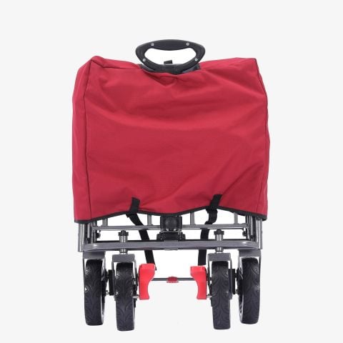 Bollerwagen mit Dach Premium