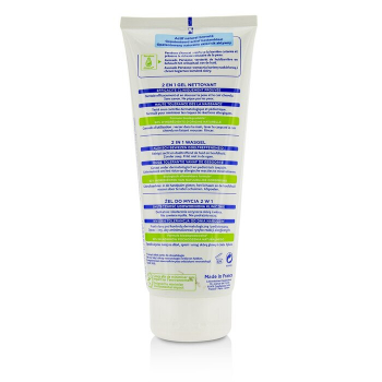 Mustela Mustela 2 In 1 Body & Hair Cleansing gel - For Normal Skin 200ml/6.76oz