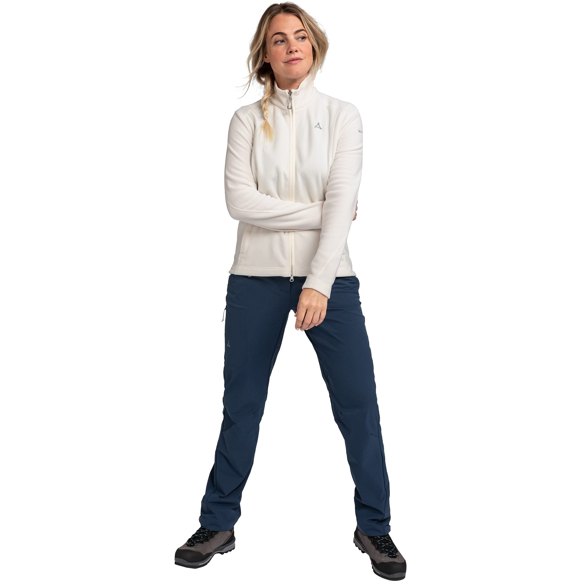 Schöffel Leona 3 Fleecejacke Damen whisper white