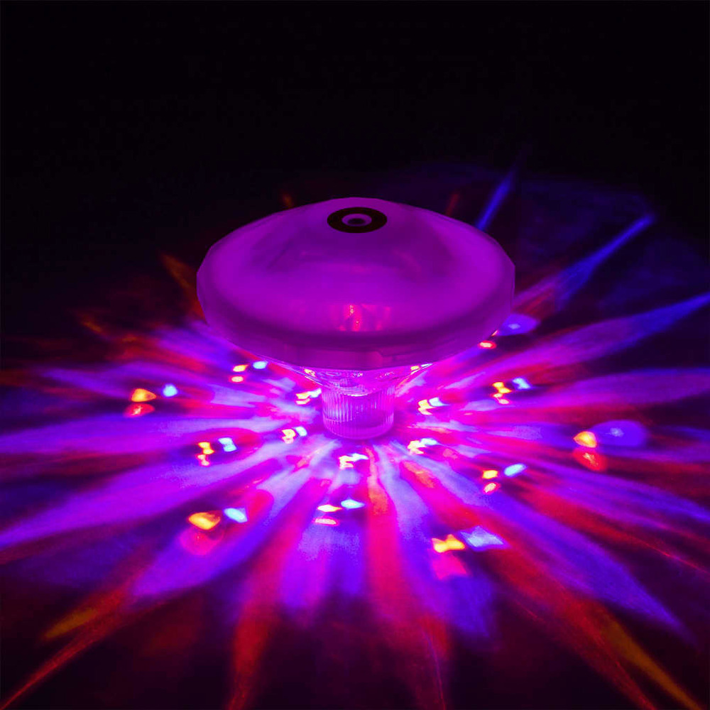 Lampe subaquatique à led diamant 10,5x8,5 cm