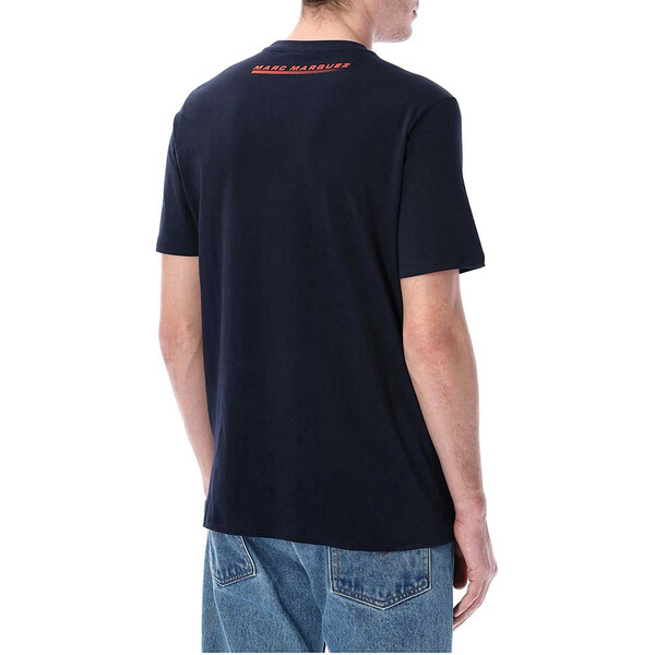 marc marquez - T-shirt 93 Shaded Bleu