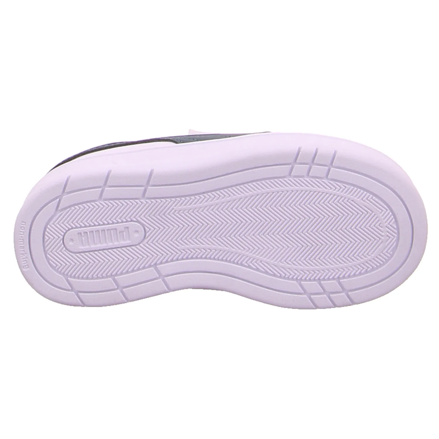 PUMA Baby-Sport-Bottine Weiss Lederimitat  Sneaker