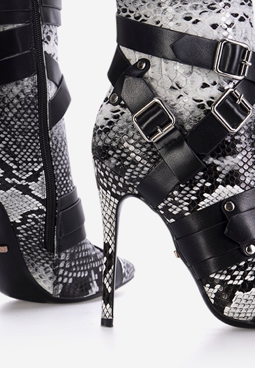 Bottines élégantes noires Hortessa