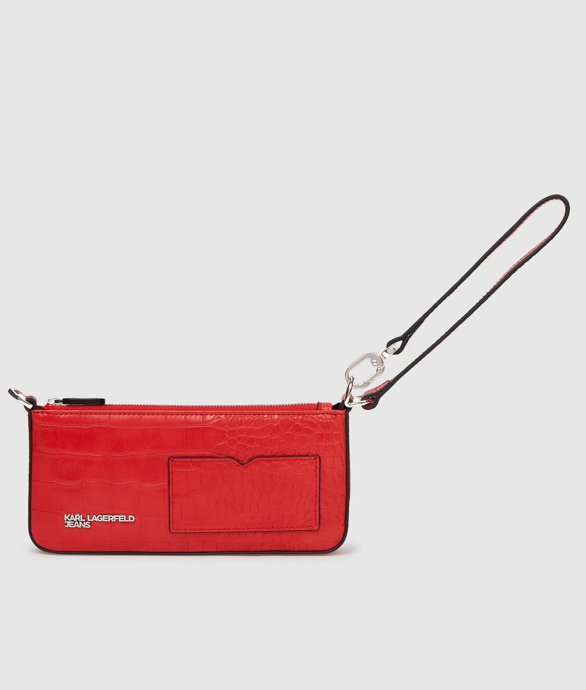Multifunctionele kleine tas in croco look