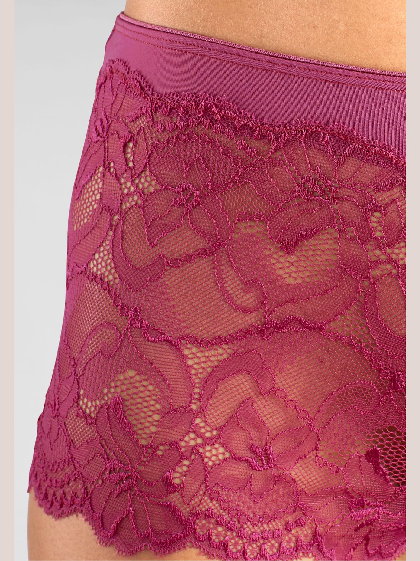 Panty lot de 2 panties en dentelle
