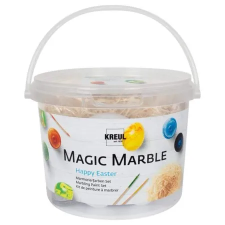 KREUL Magic Marble Marmorierfarben Set Happy Easter