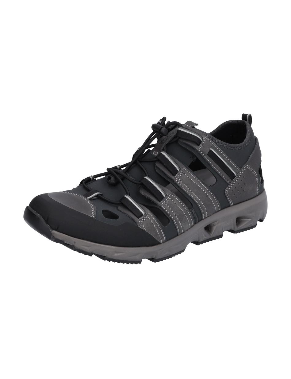 Halbschuh Noah 06, asphalt-kombi