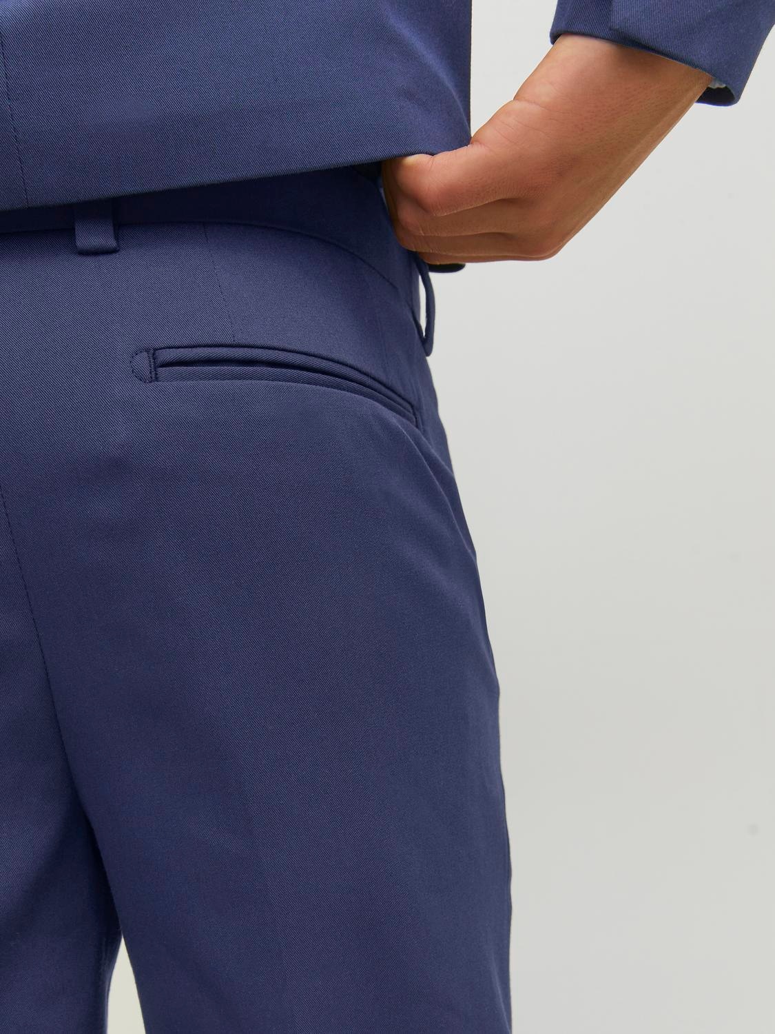 Jack & Jones Junior Anzughose »JPRSOLAR elastisch, pflegeleicht, komfortabel«  unifarben, modisch, slim fit, Web
