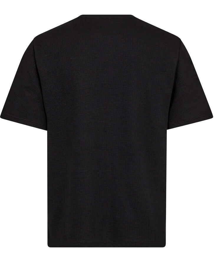 BOSS Waffle T-Shirt Sort