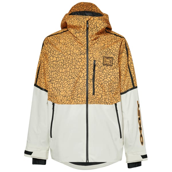 Veste de ski OAKLEY TC GUNN 2.0 RC SHELL JKT YELLOW CRACKLE