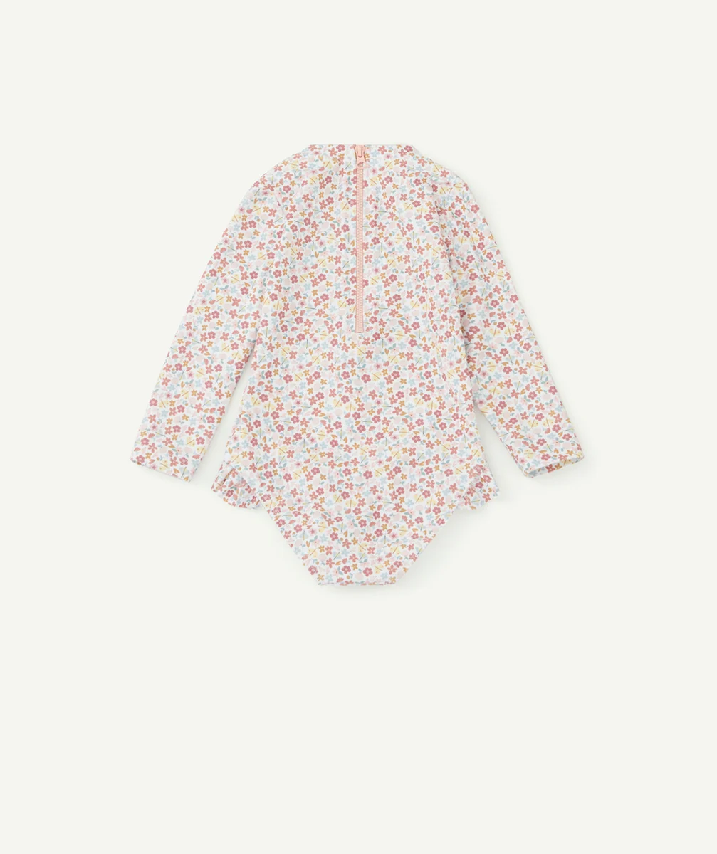 LITTLE DUTCHCOMBINAISON DE BAIN BÉBÉ FILLE EN POLYESTER RECYCLÉ FLEURIE