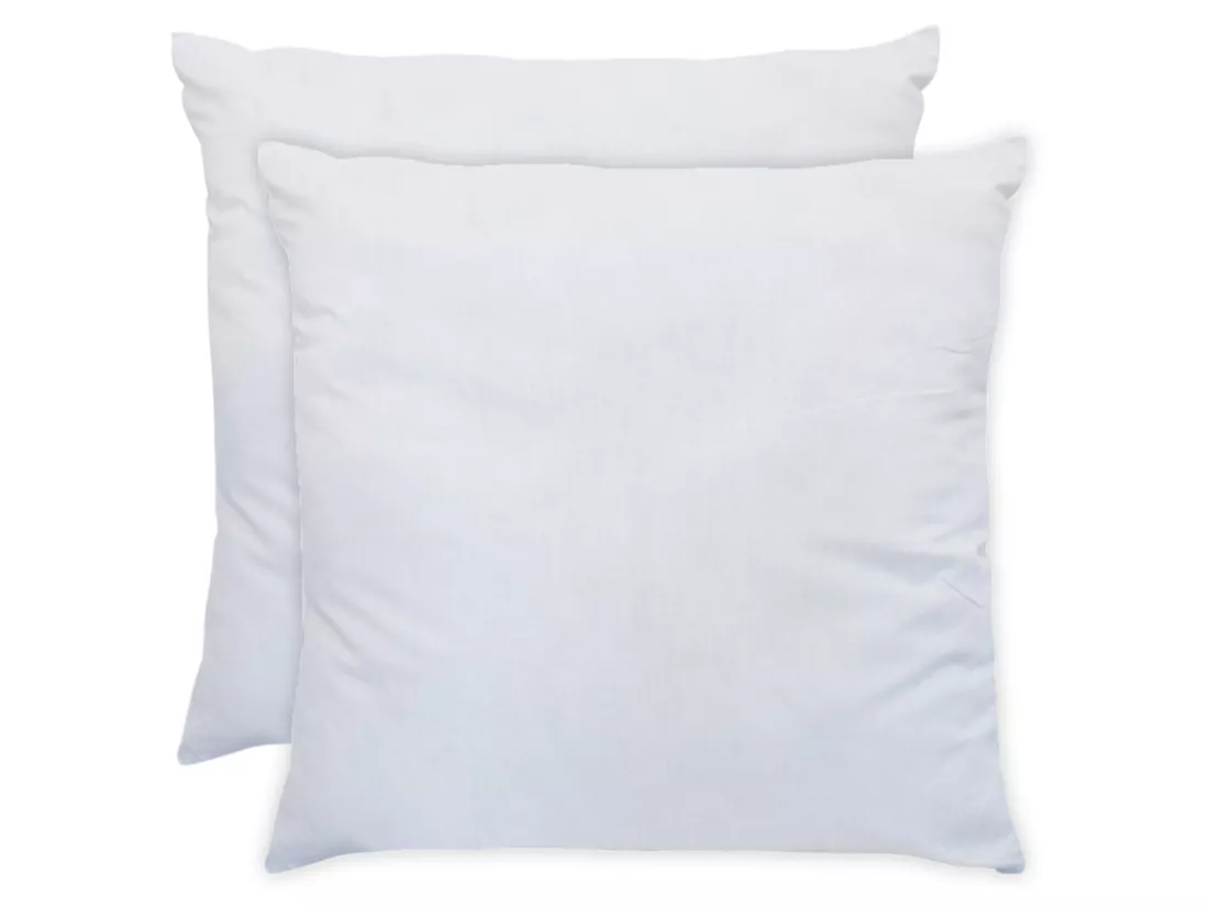 Lot de 2 oreillers respirants Topcool - 60 x 60 cm - 550 gr - Blanc - HAELIA