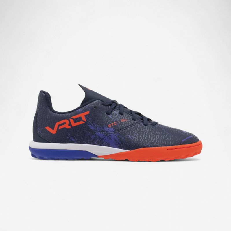 Voetbalschoenen kind viralto i tf donkerblauw