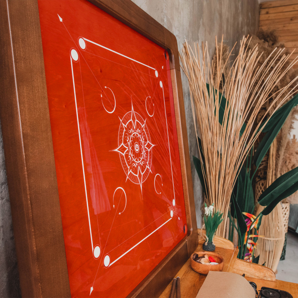 Woodestic Carrom Set (Cerisier - Noyer)
