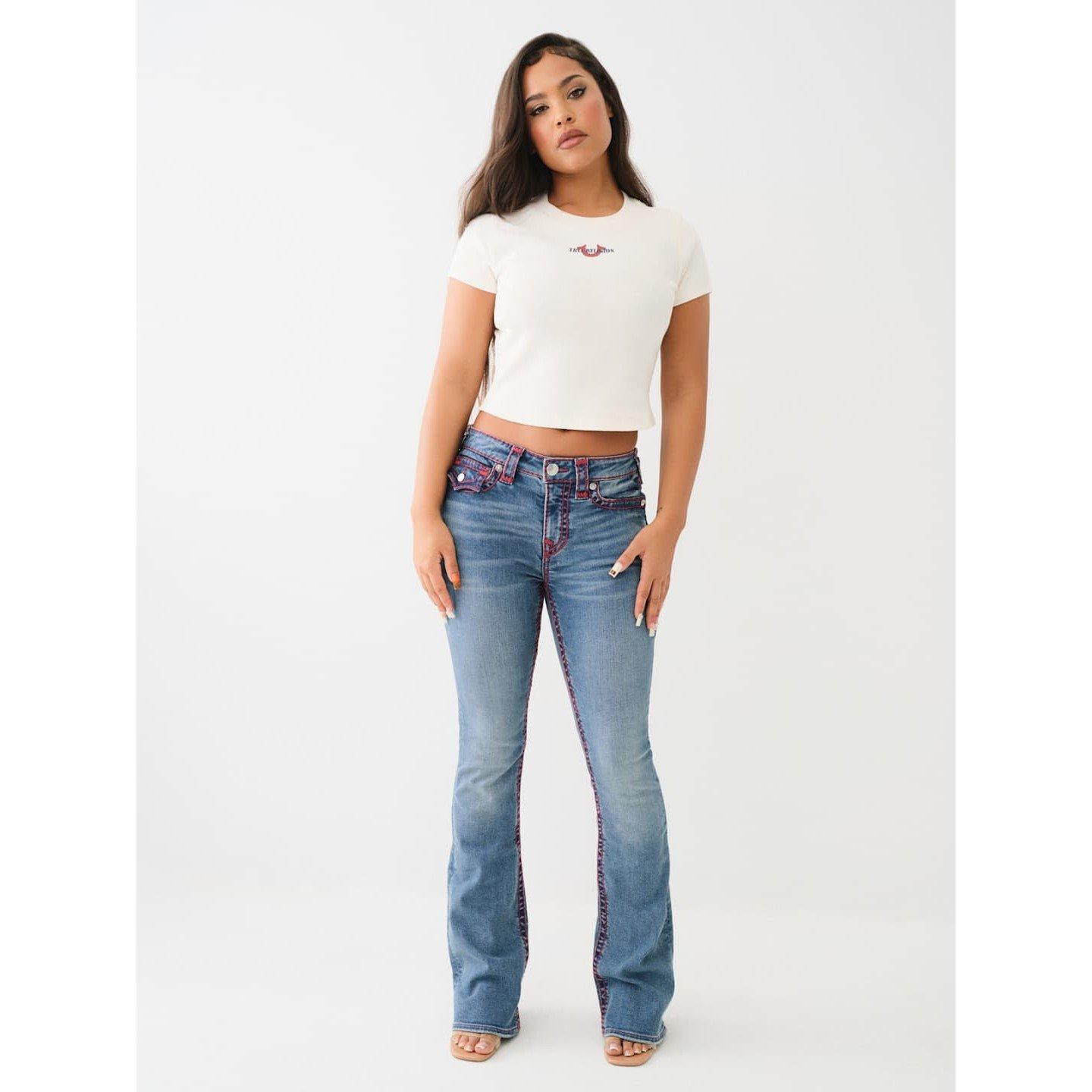 True Religion TR Horseshoe Short Sleeve Baby T Shirt Womens