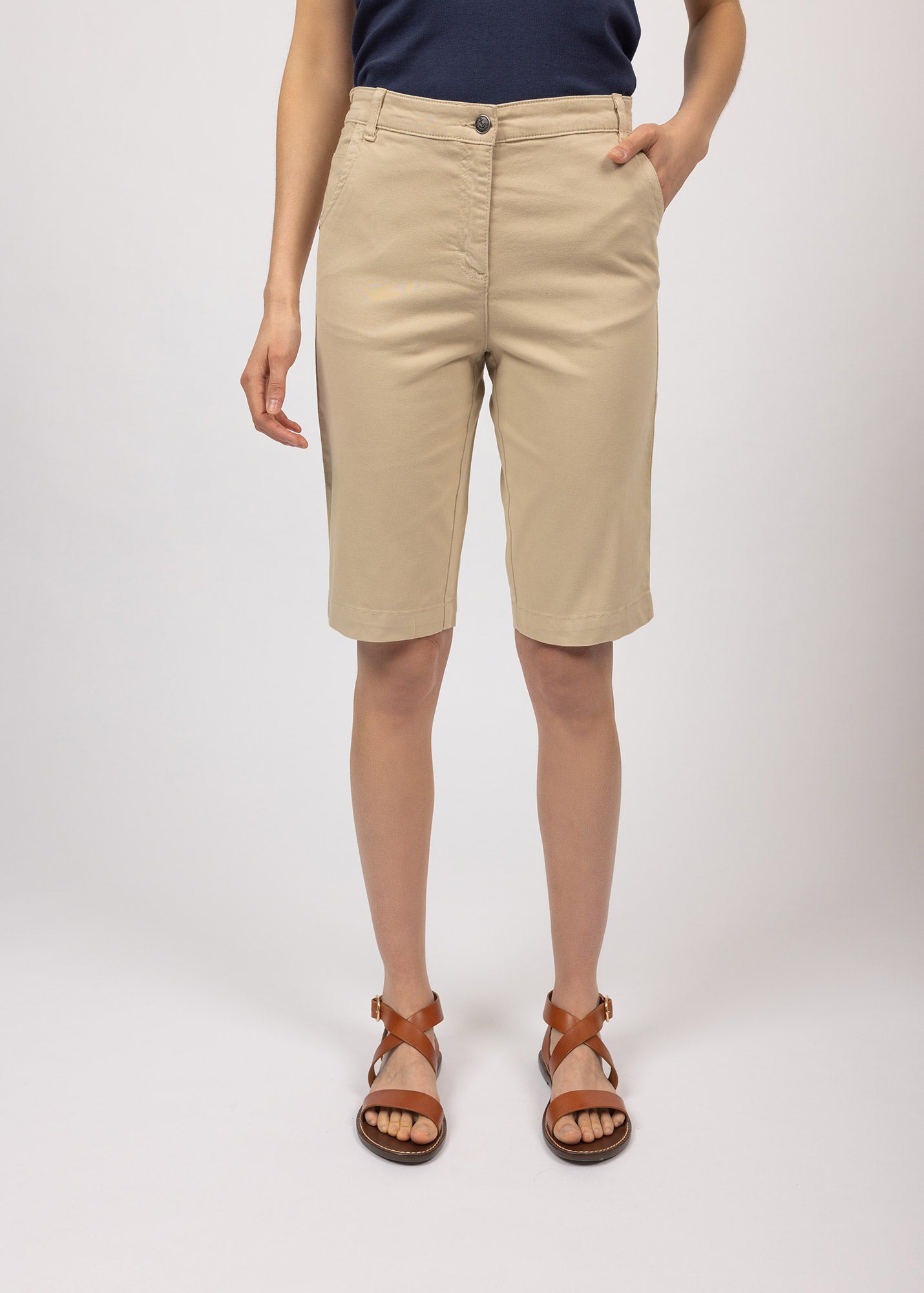 Bermuda droit uni Samantha