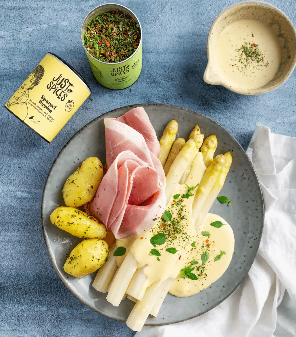Spargel Topping