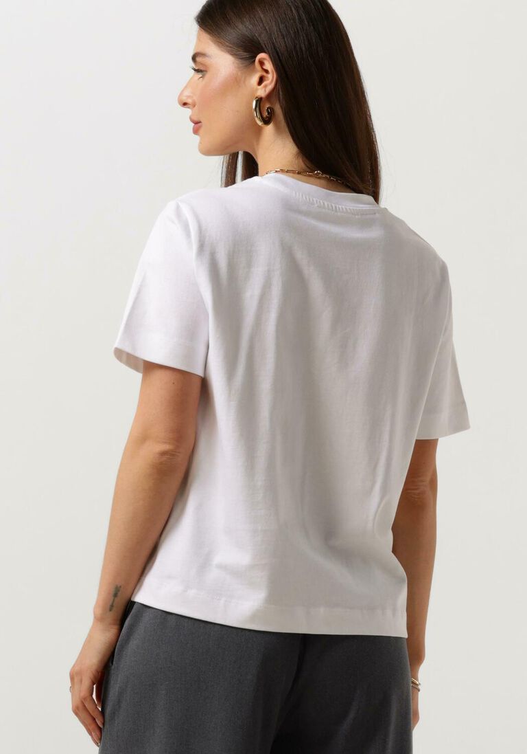 SELECTED FEMME witte selected femme t-shirt slfessential ss boxy tee