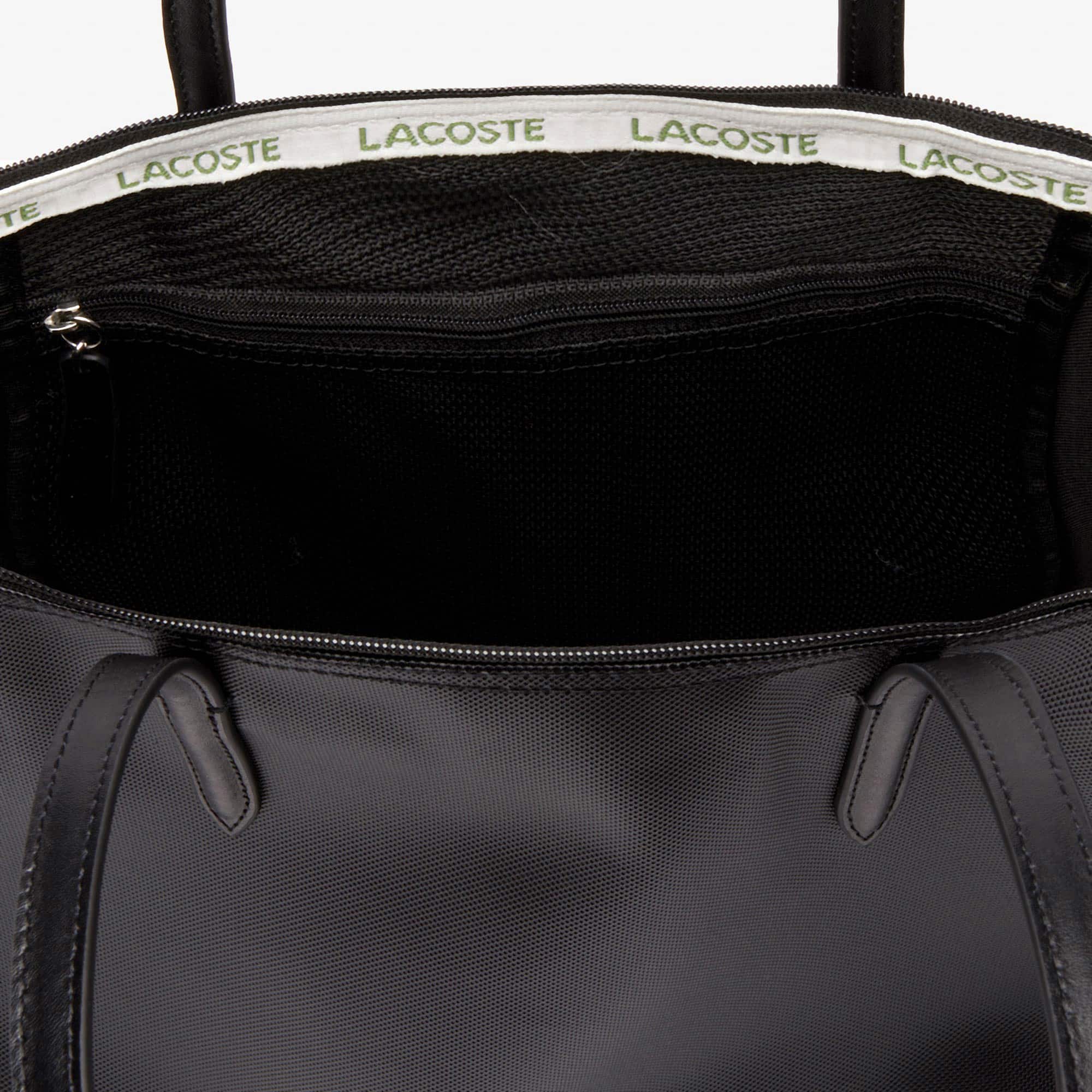 Sac cabas zippé L.12.12 Concept uni Sacs à main & Cabas - Noir - Lacoste - Femme