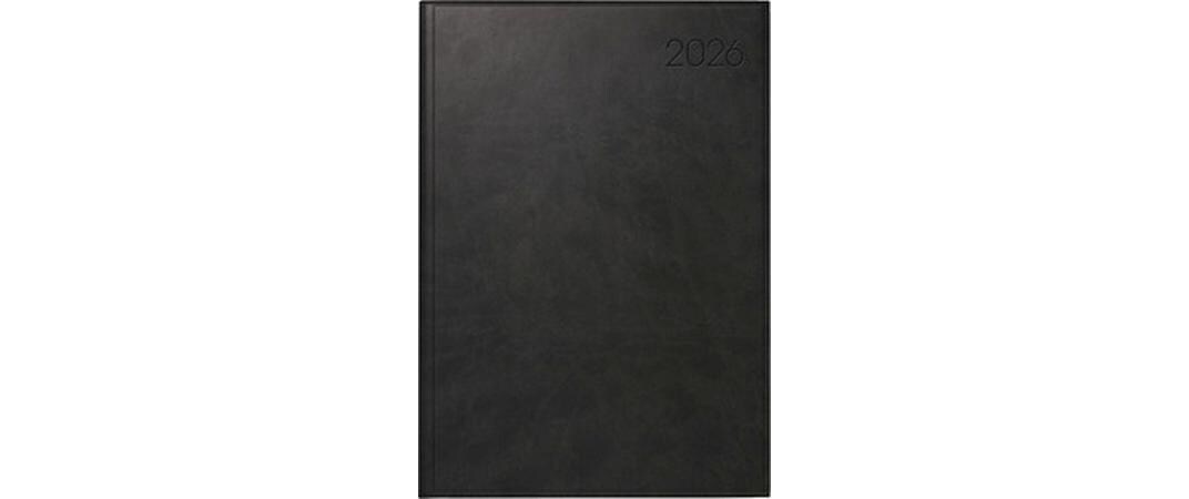 Wochenagenda Roma 17 x 24 cm, 2026, SchwarzManagertimer